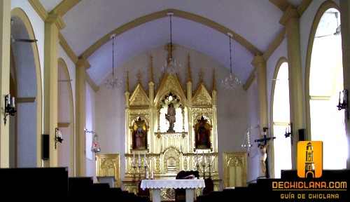 Einsiedlerei und Kirche San Sebastian. Denkmäler in Chiclana